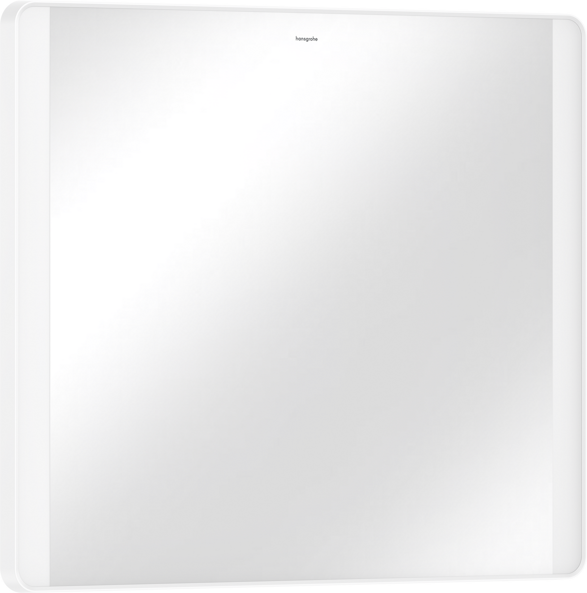 Дзеркало Xarita Lite Q 800/30 з боковими LED світильниками та ІЧ-датчик, білий матовий 54976700 - зображення